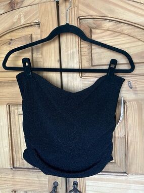 ANTISTAR Strapless Sparkly Tube Top